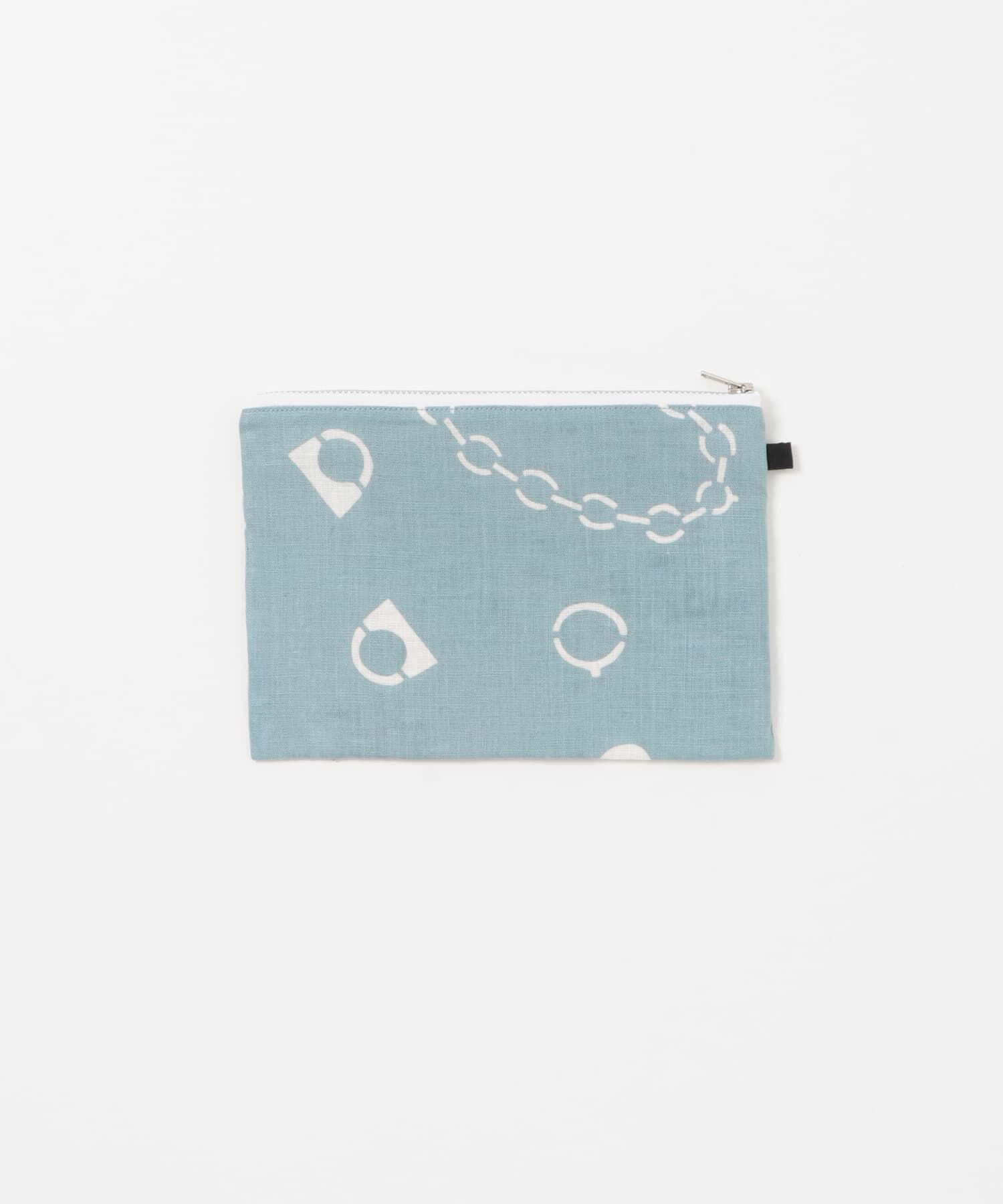 URBAN RESEARCH「『別注』山崎菜穂子&times;URBAN RESEARCH　ポーチ　ブルー」|ポーチ|