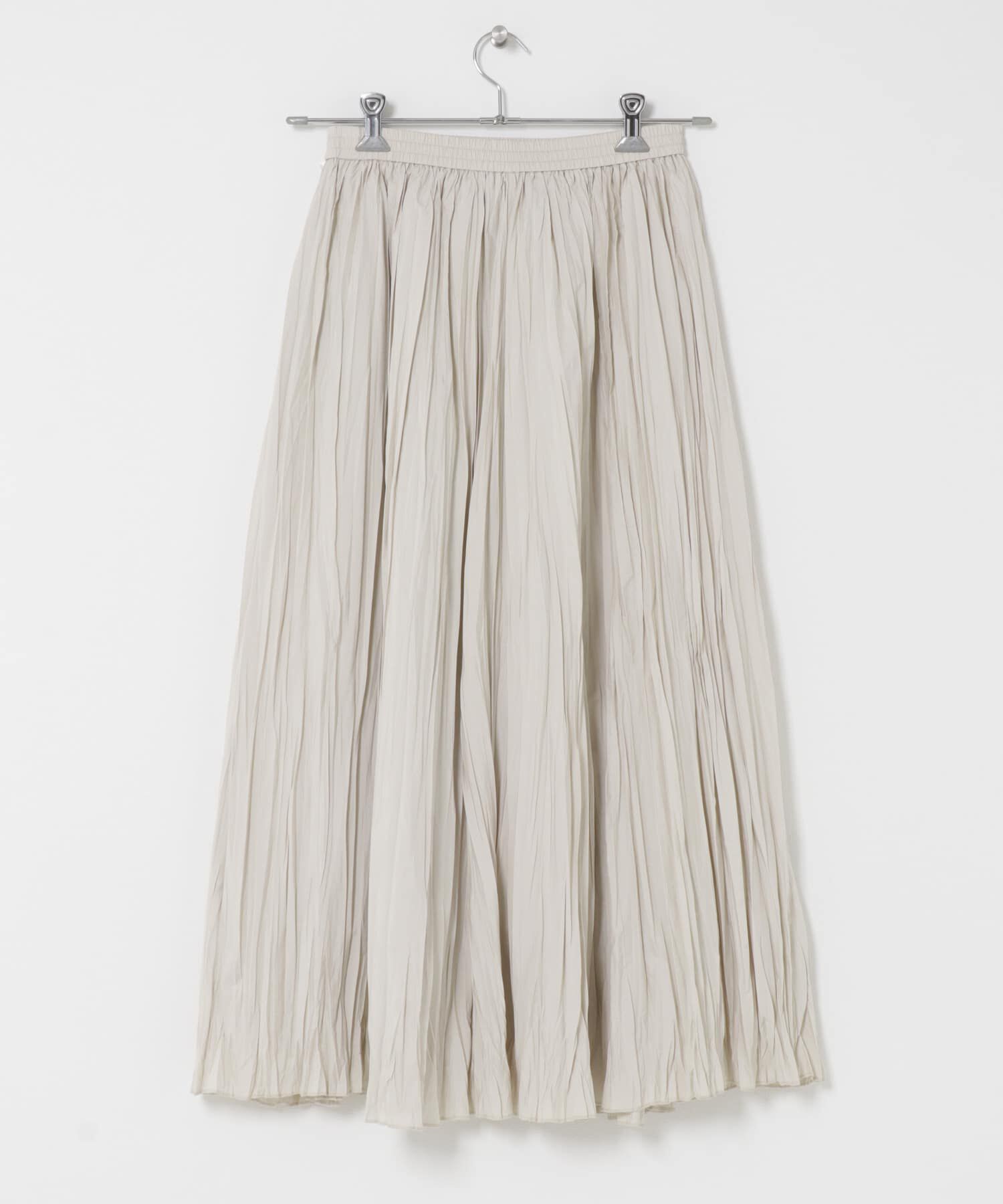 URBAN RESEARCH DOORS「タフタランダムプリーツスカート」|スカート|