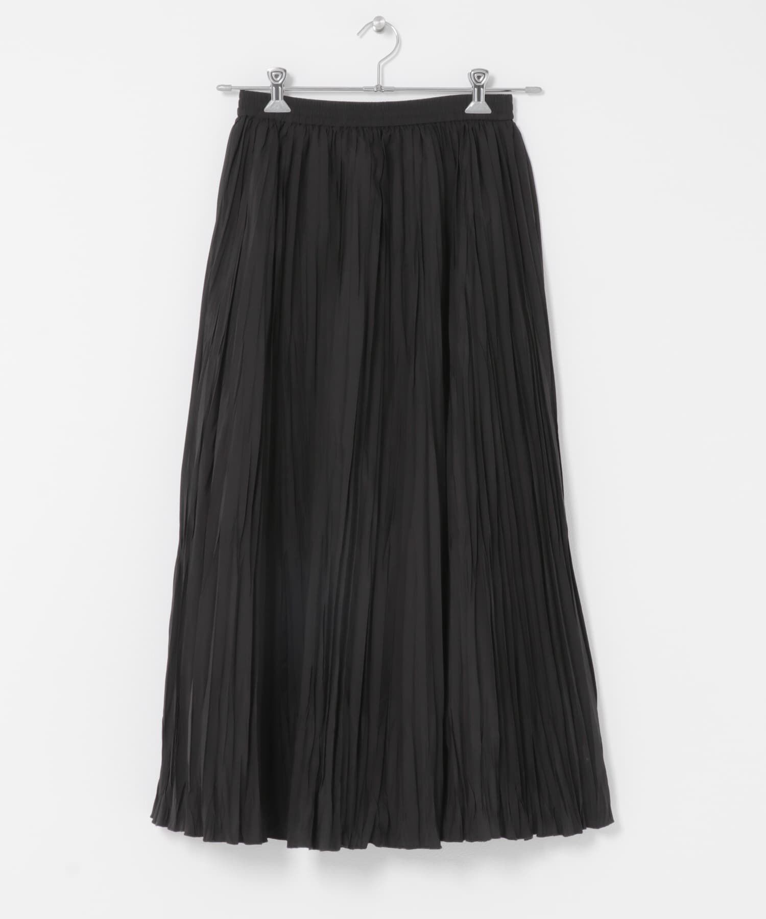 URBAN RESEARCH DOORS「タフタランダムプリーツスカート」|スカート|