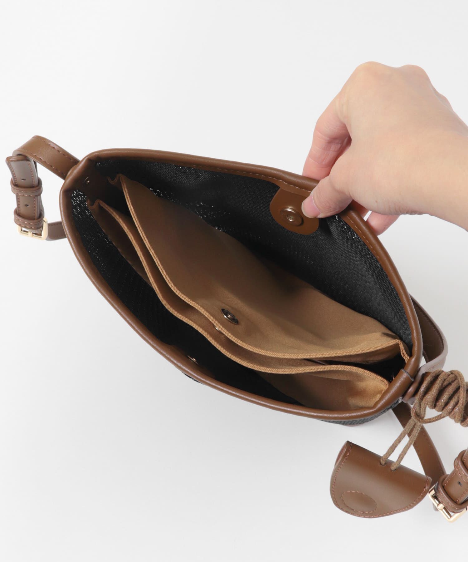 RODE SKO「グラスホルダーセットメッシュ2WAYバッグ」|ショルダー・メッセンジャー|