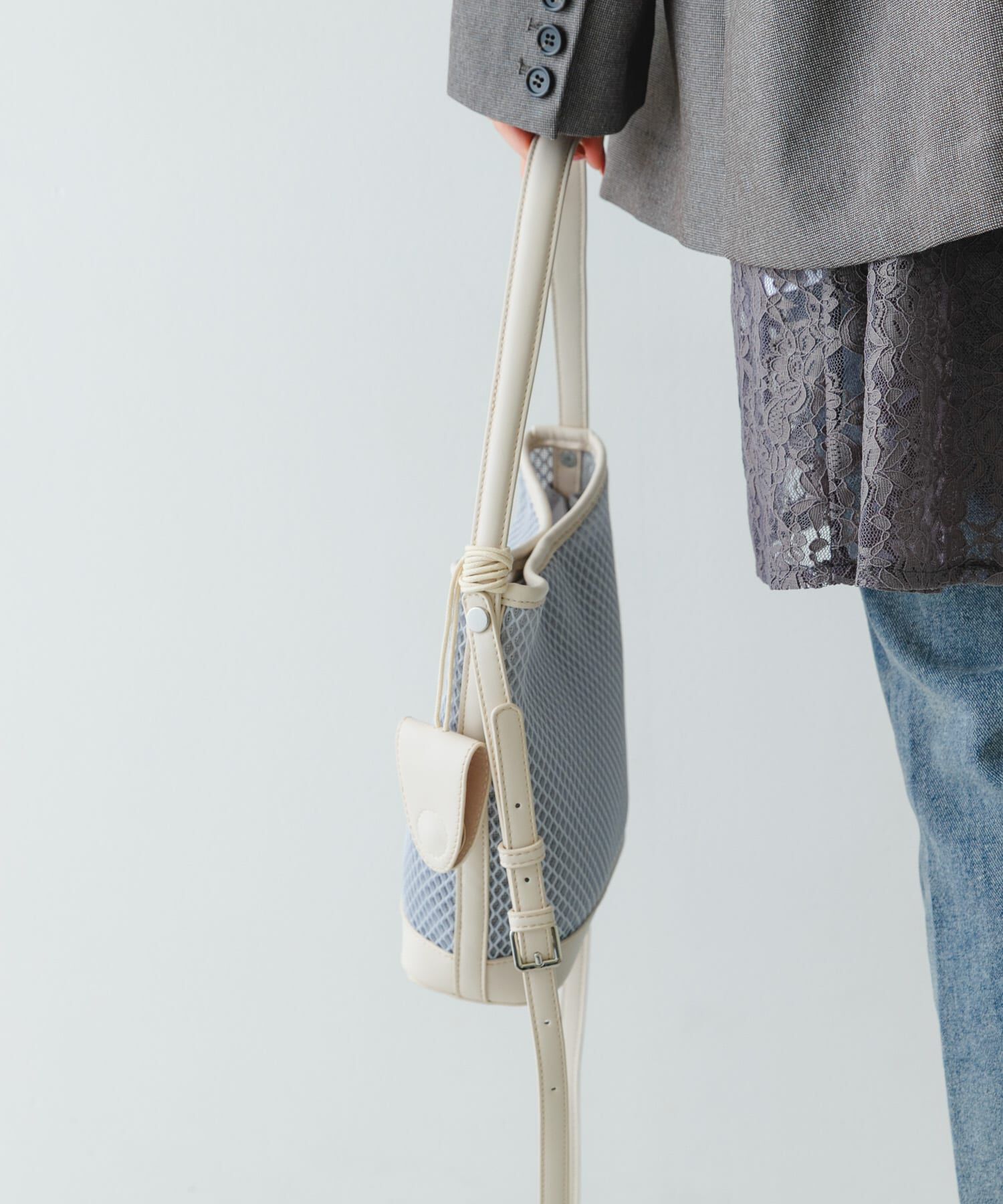 RODE SKO「グラスホルダーセットメッシュ2WAYバッグ」|ショルダー・メッセンジャー|