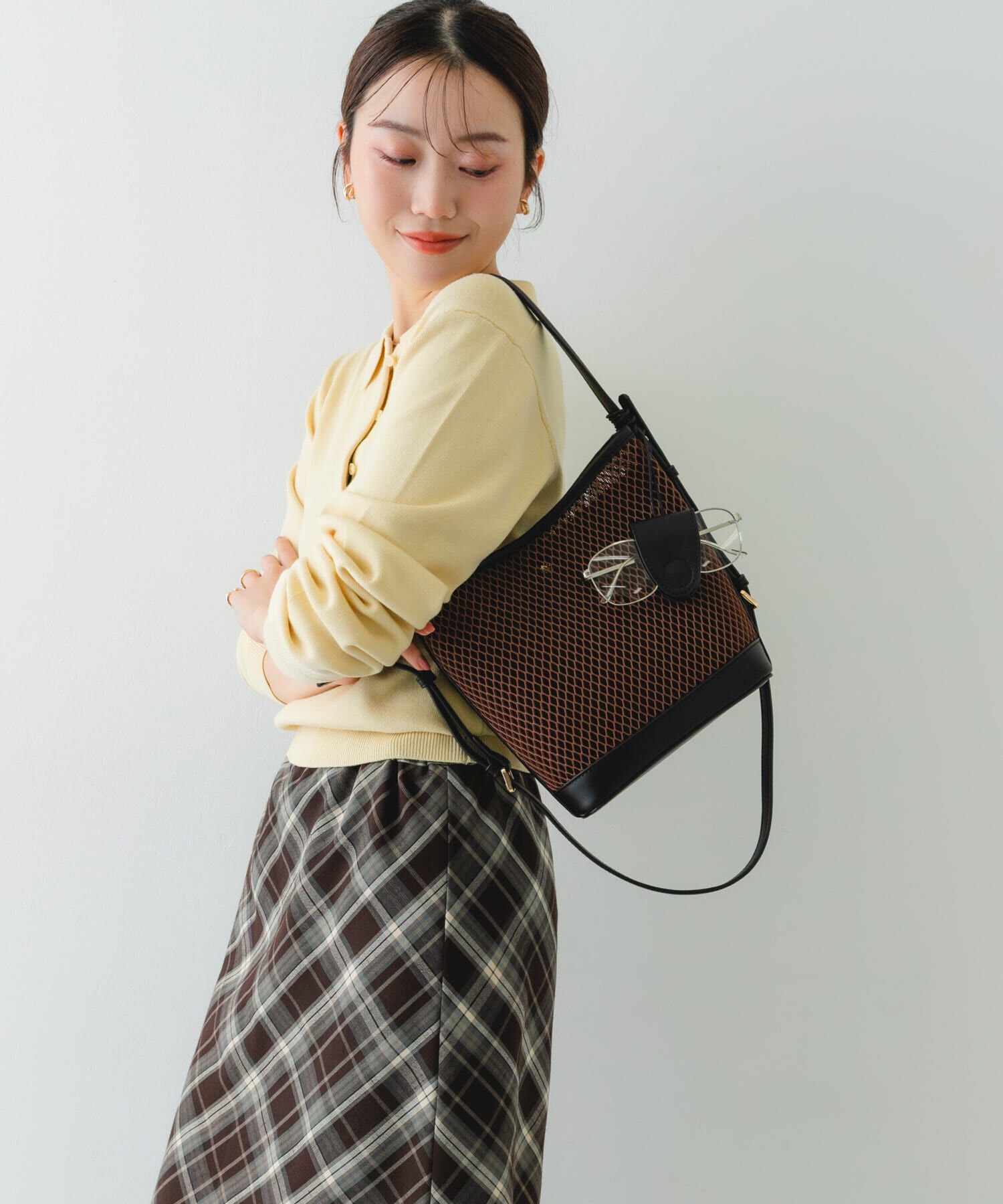 RODE SKO「グラスホルダーセットメッシュ2WAYバッグ」|ショルダー・メッセンジャー|