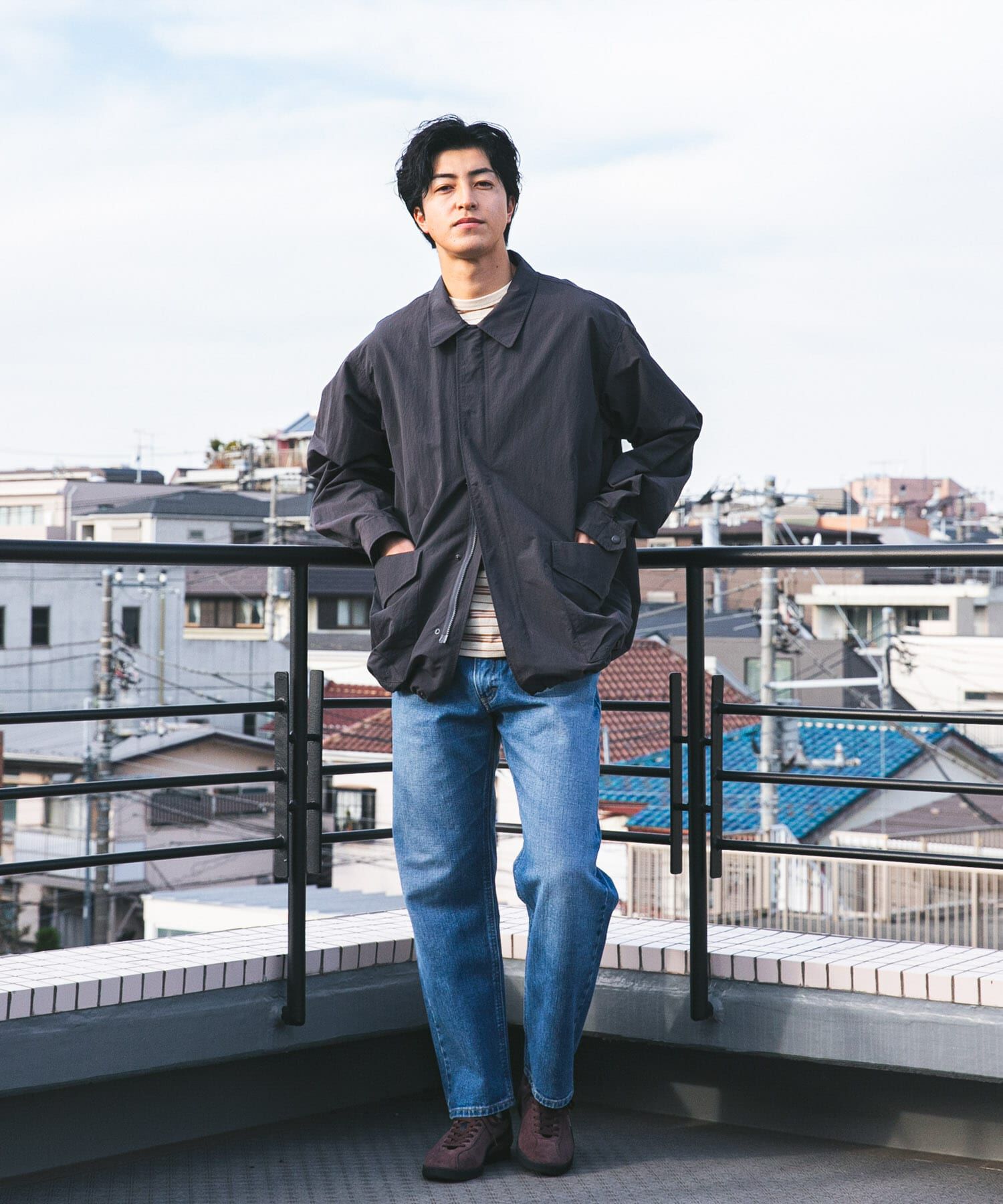 URBAN RESEARCH DOORS「『別注』Snow Peak Apparel&times;DOORS　NYLON WASHER JACKET」|その他|