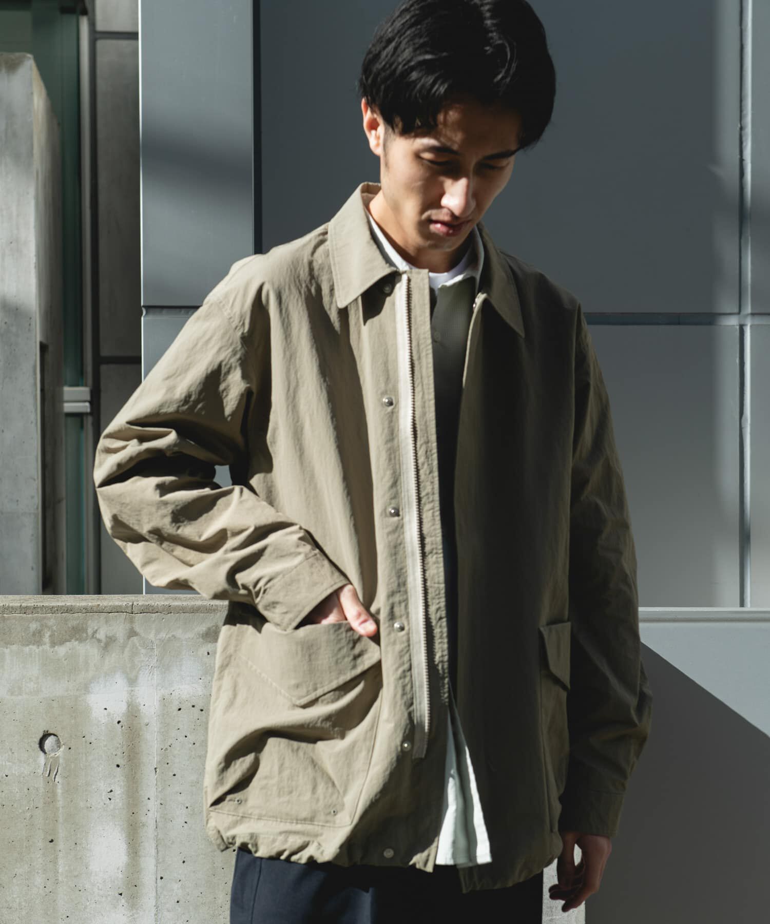 URBAN RESEARCH DOORS「『別注』Snow Peak Apparel&times;DOORS　NYLON WASHER JACKET」|その他|