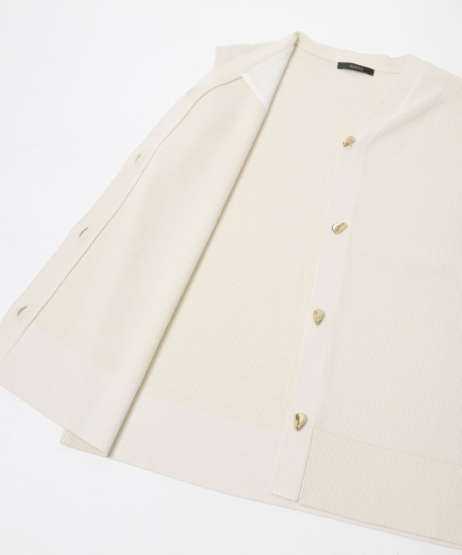 URBAN RESEARCH ROSSO「ショルダータックニットベスト」|ベスト・ジレ|