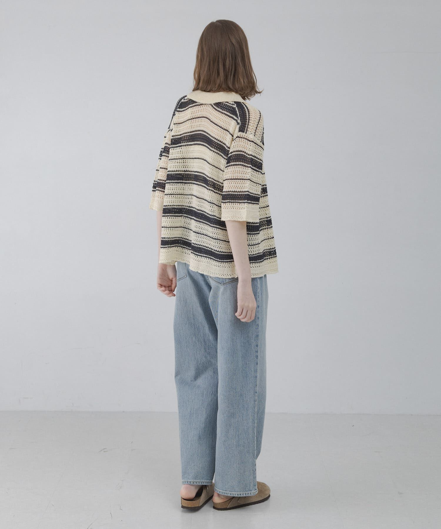 Sonny Label 「メッシュニットオーバーシャツ」|ニット・セーター|