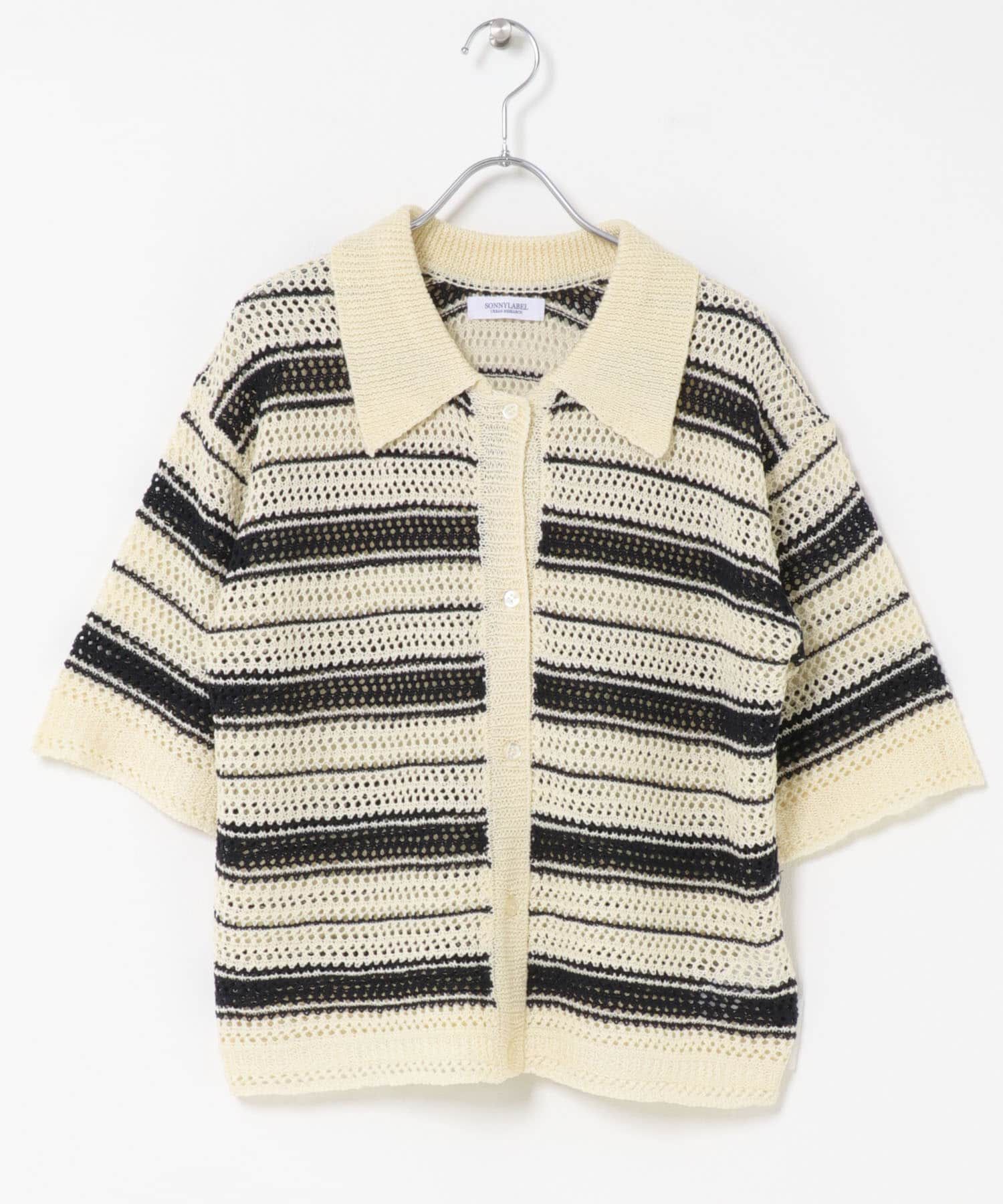 Sonny Label 「メッシュニットオーバーシャツ」|ニット・セーター|