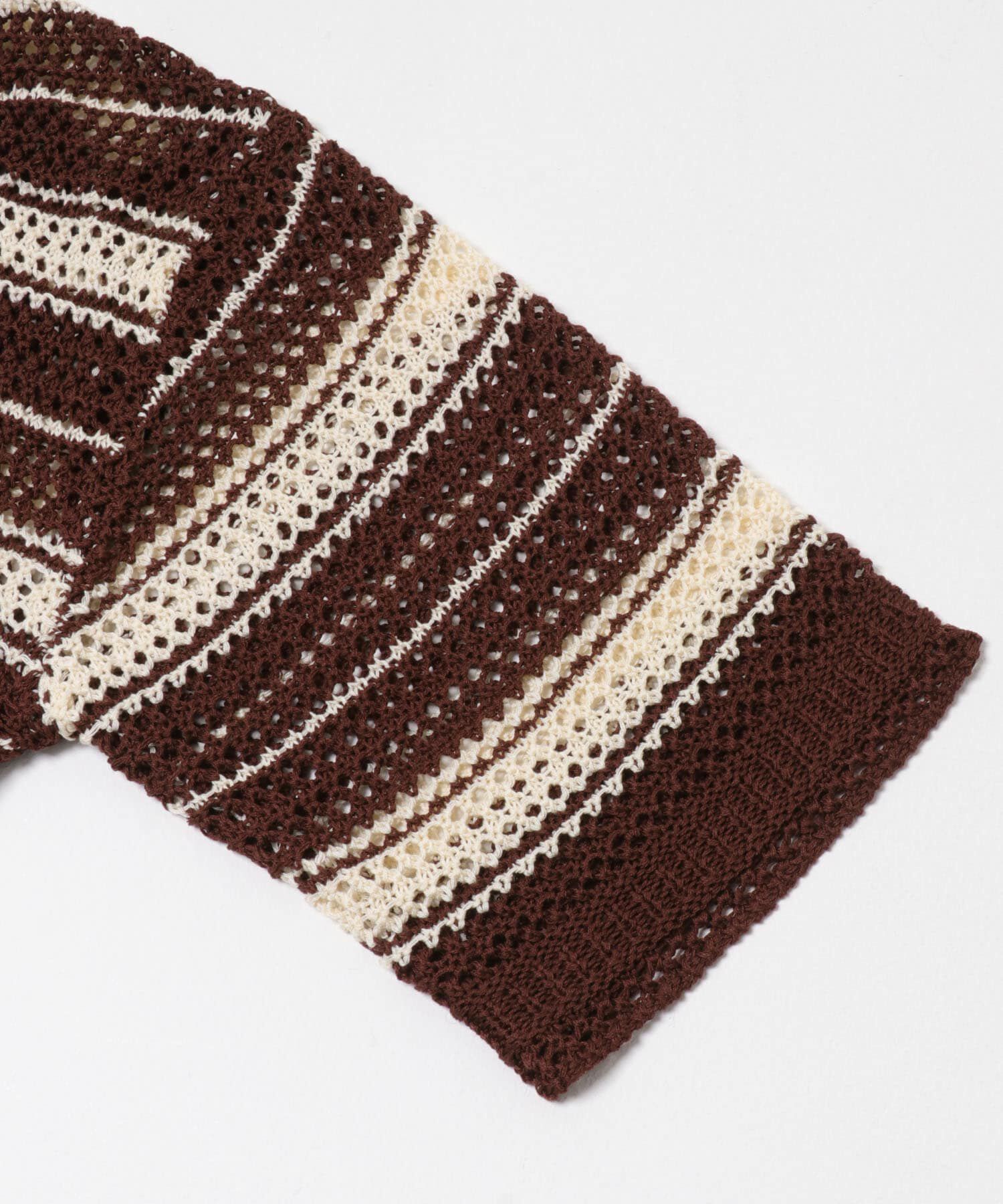 Sonny Label 「メッシュニットオーバーシャツ」|ニット・セーター|