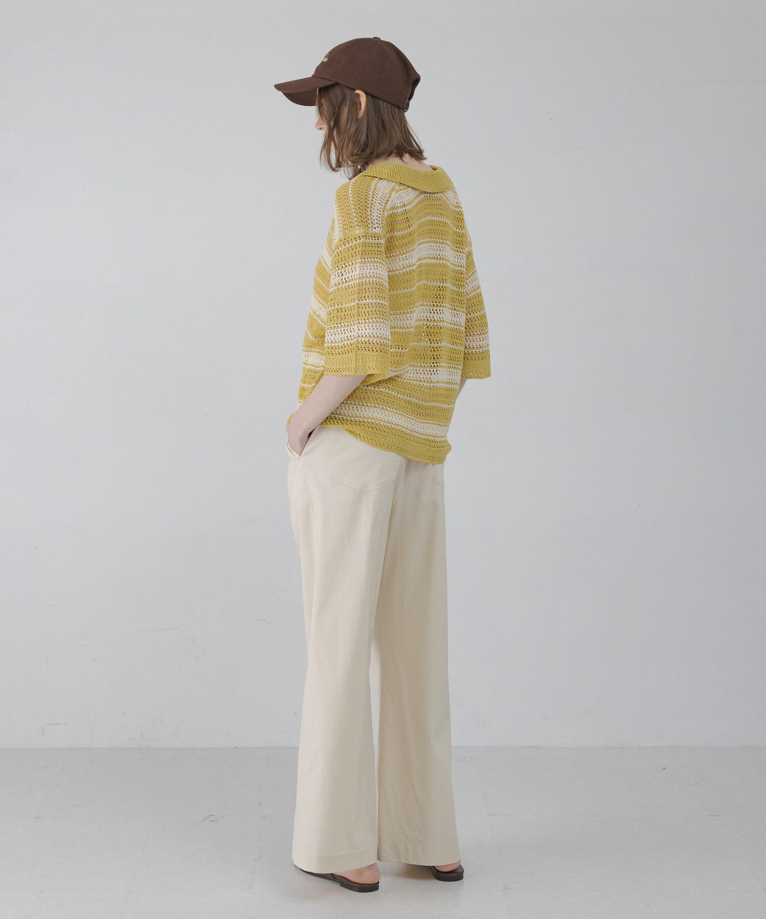 Sonny Label 「メッシュニットオーバーシャツ」|ニット・セーター|