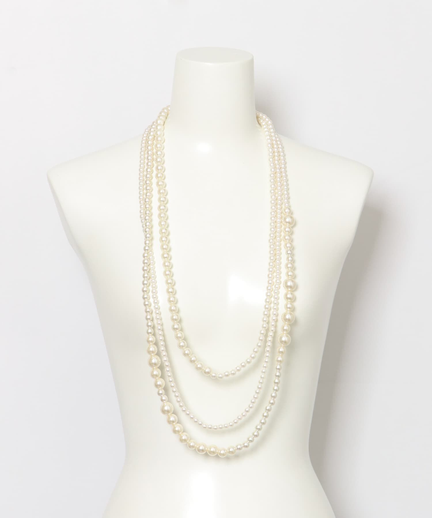  「マルチWAYパールビスチェ」|ネックレス|