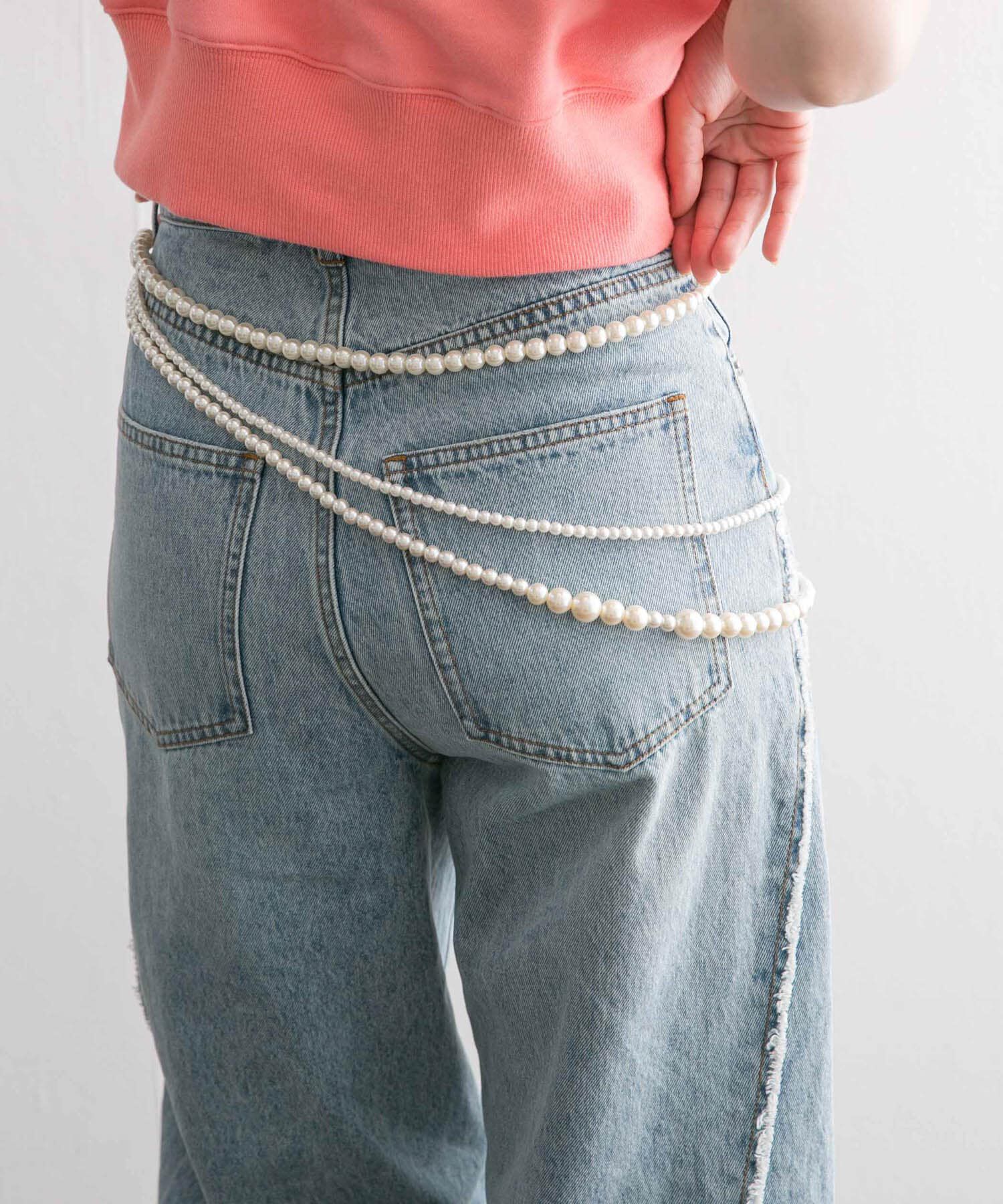  「マルチWAYパールビスチェ」|ネックレス|