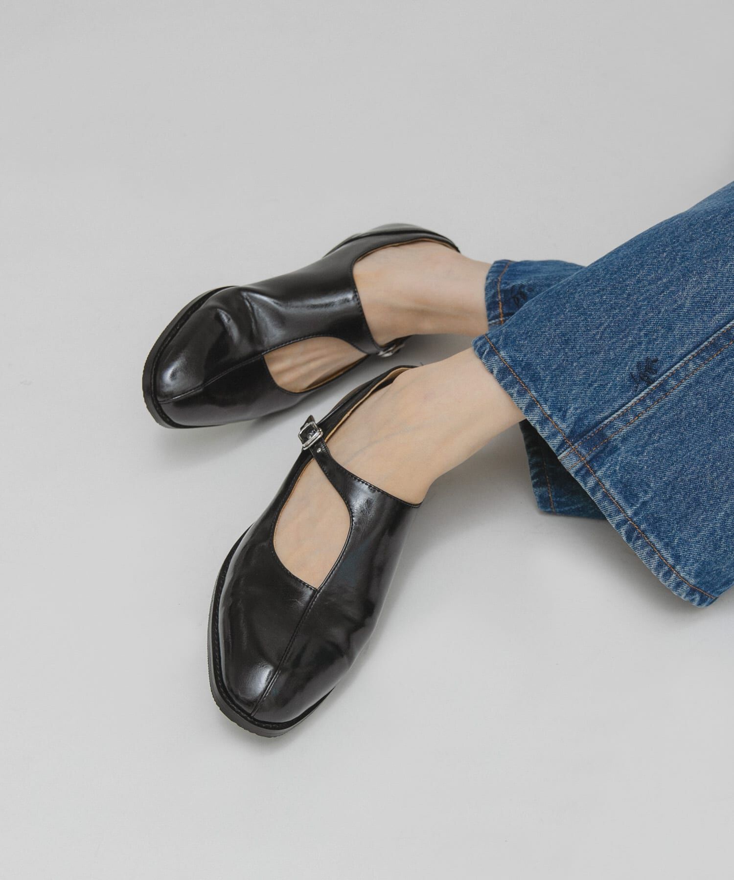  「アシンメトリーメリージェーンローファー」|その他|