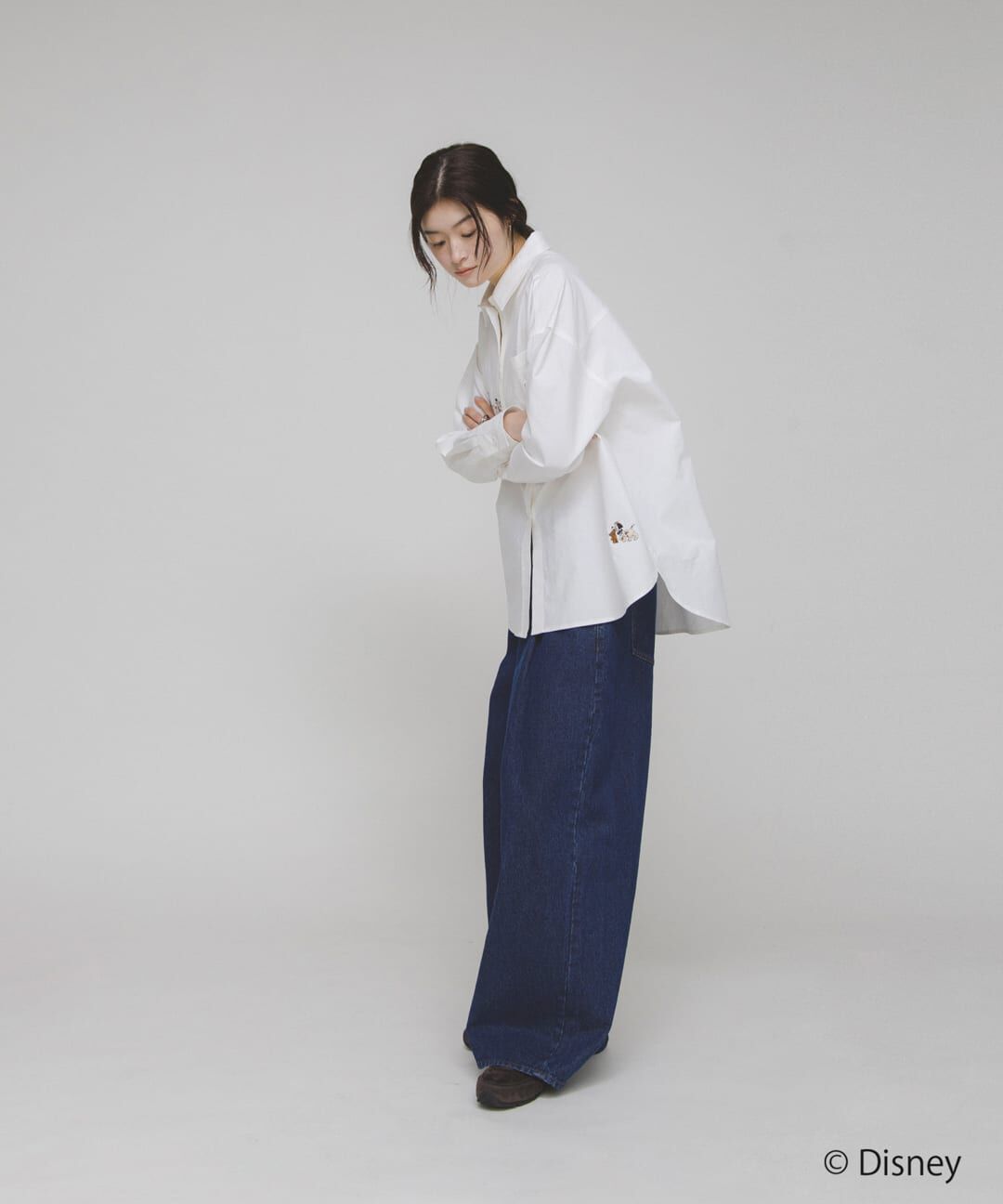  「Disney/刺繍シャツ」|シャツ・ブラウス|