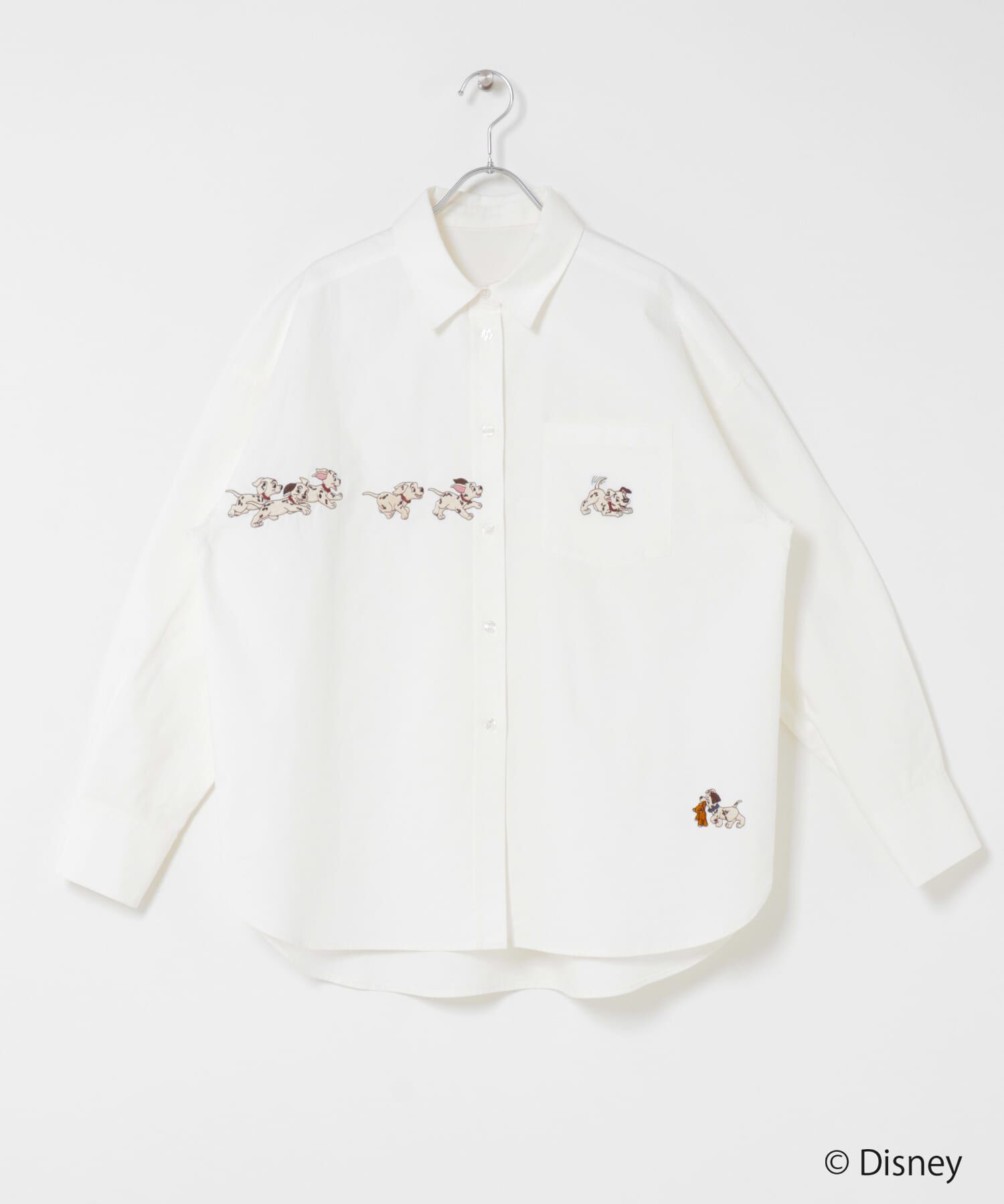  「Disney/刺繍シャツ」|シャツ・ブラウス|