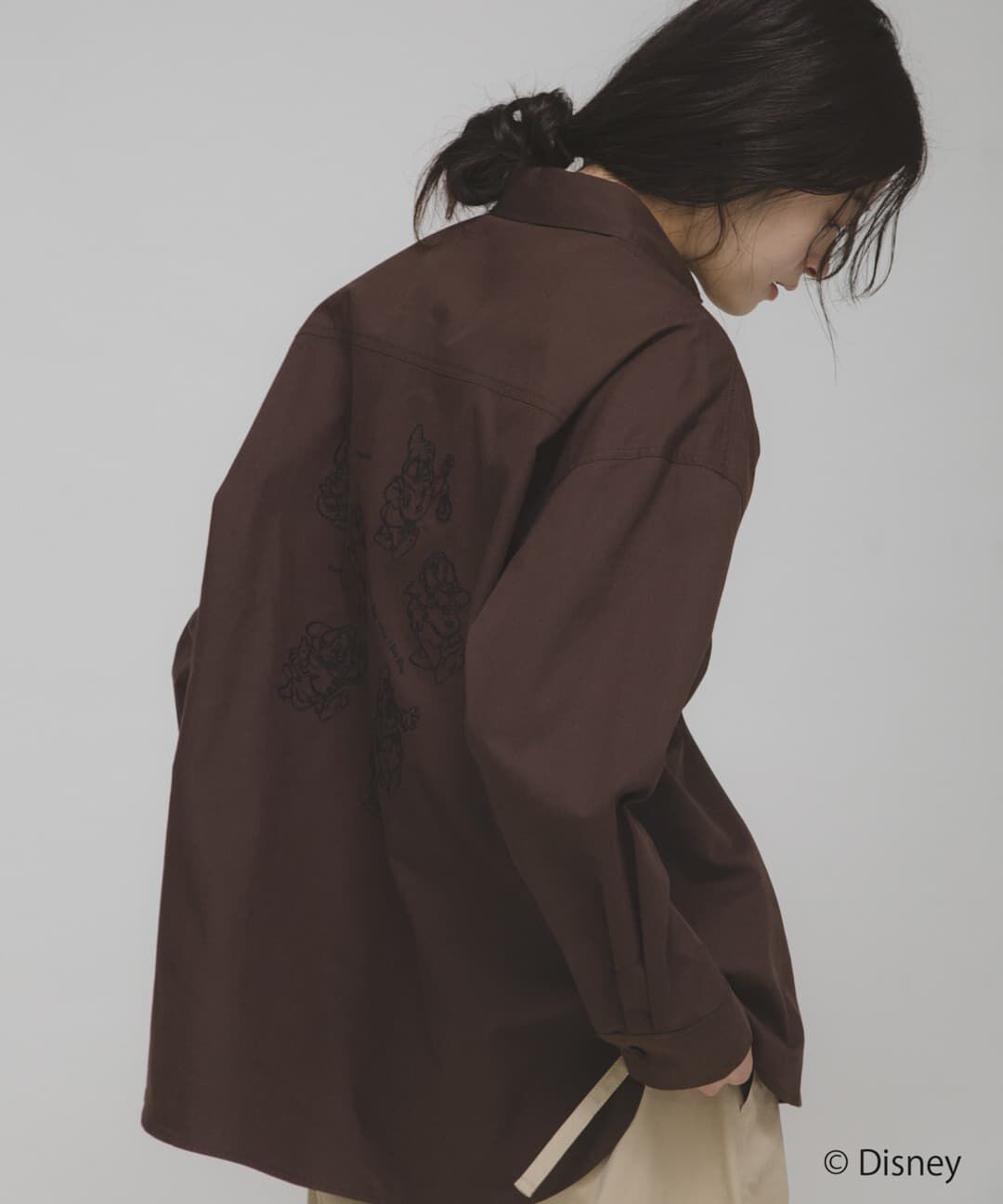  「Disney/刺繍シャツ」|シャツ・ブラウス|