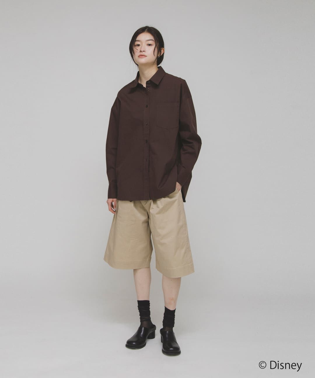  「Disney/刺繍シャツ」|シャツ・ブラウス|