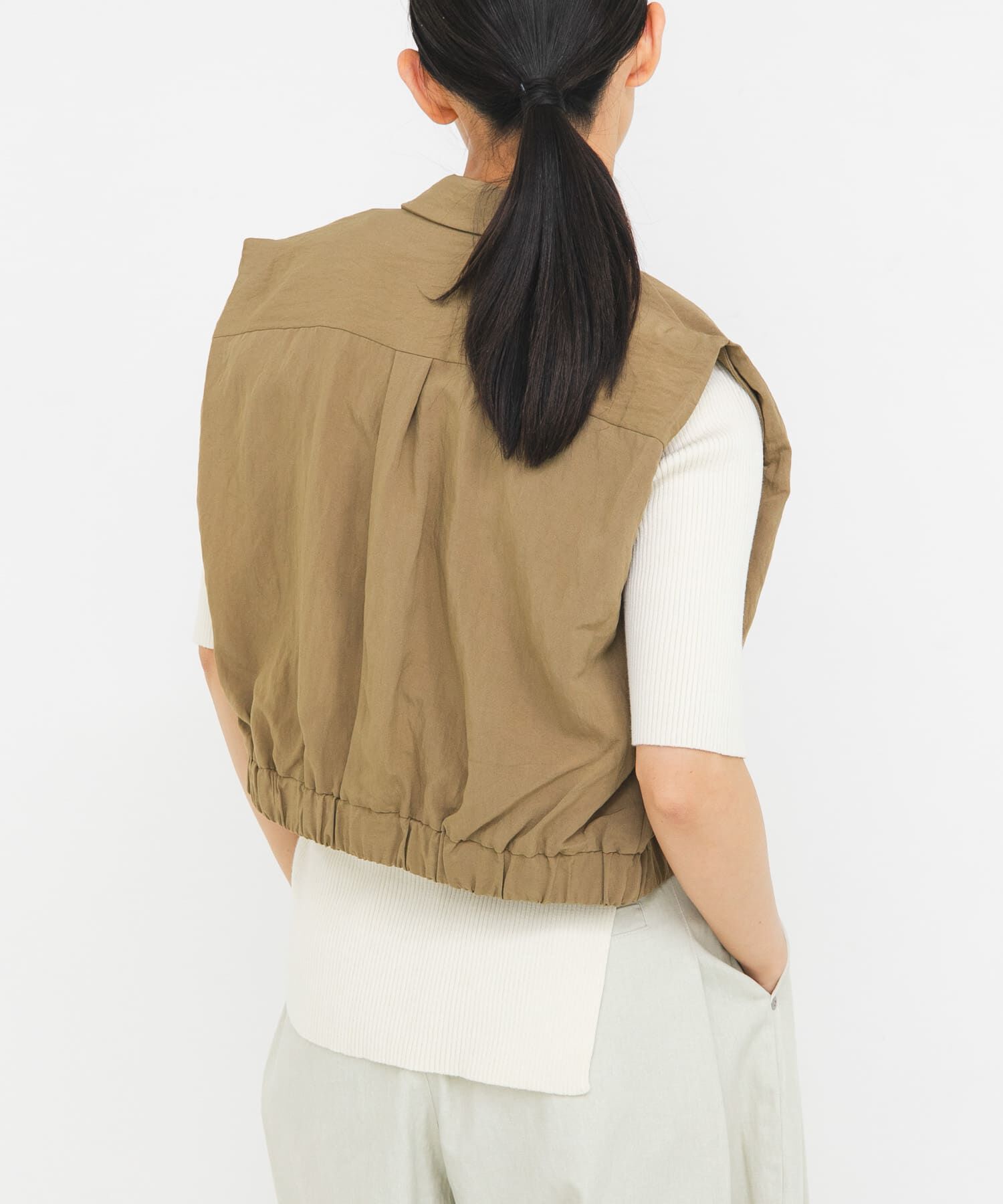  「アシンメトリーRIBニット」|ニット・セーター|