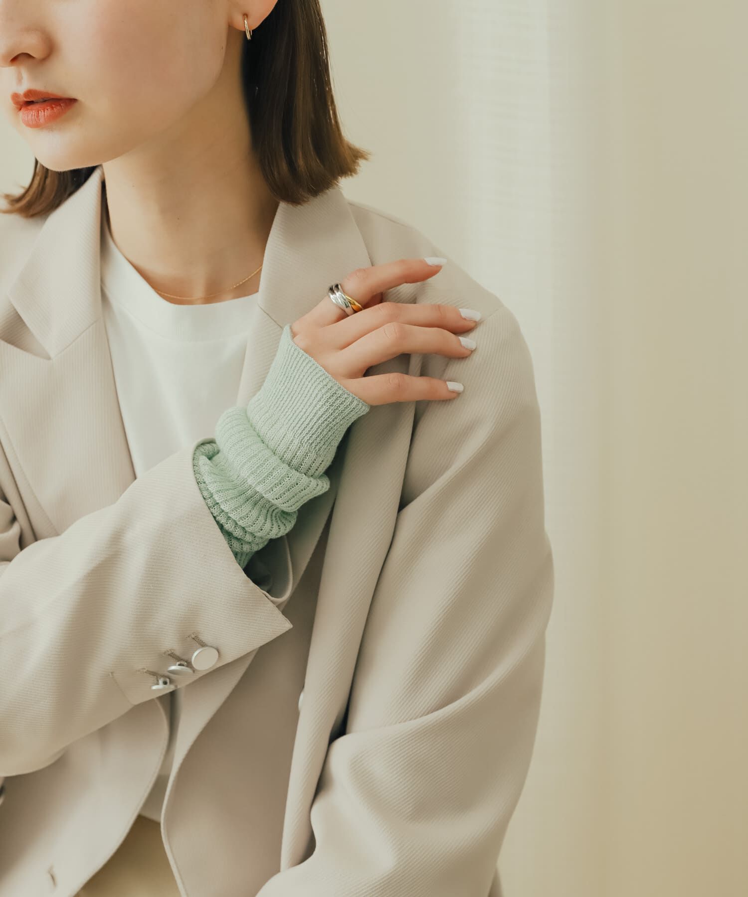 SENSE OF PLACE by URBAN RESEARCH「アソートアームウォーマー」|手袋|