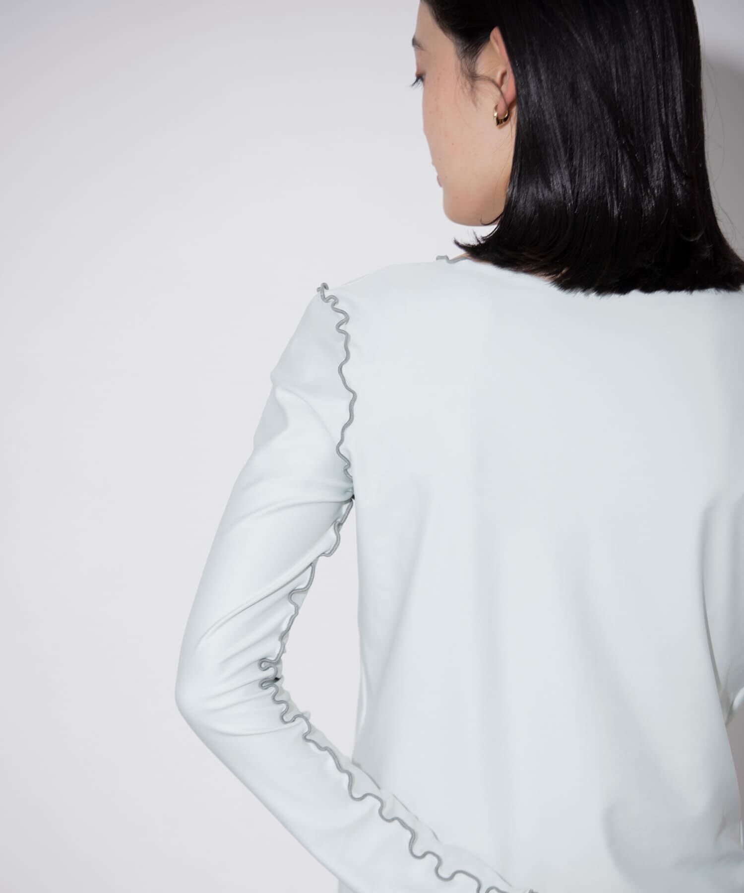 SENSE OF PLACE by URBAN RESEARCH「メローラインロングスリーブラッシュガード」|ビキニ|