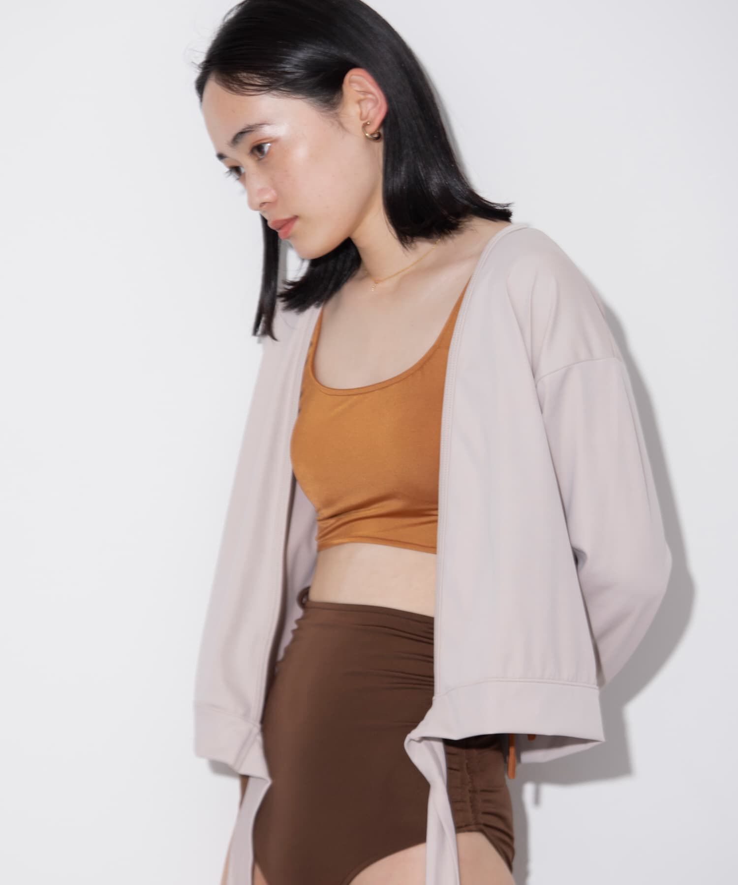 SENSE OF PLACE by URBAN RESEARCH「ショートガウンラッシュガード」|ビキニ|