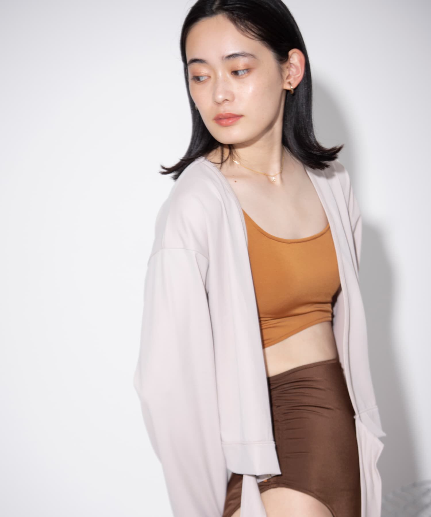 SENSE OF PLACE by URBAN RESEARCH「ショートガウンラッシュガード」|ビキニ|