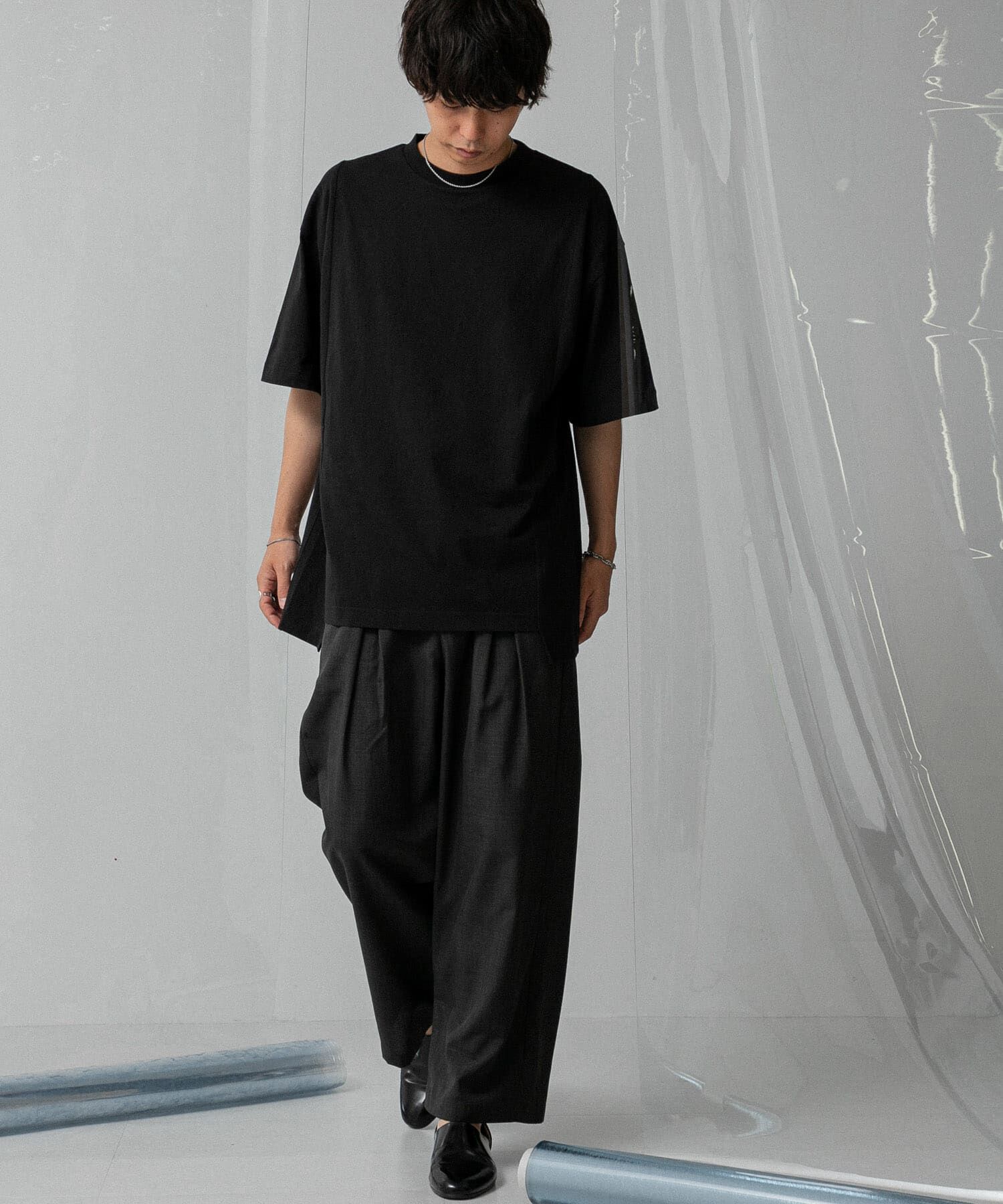 SENSE OF PLACE by URBAN RESEARCH「『わたべ&times;SOP』キリカエデザインルーズグラフィックTシャツ」|Tシャツ・カットソー|