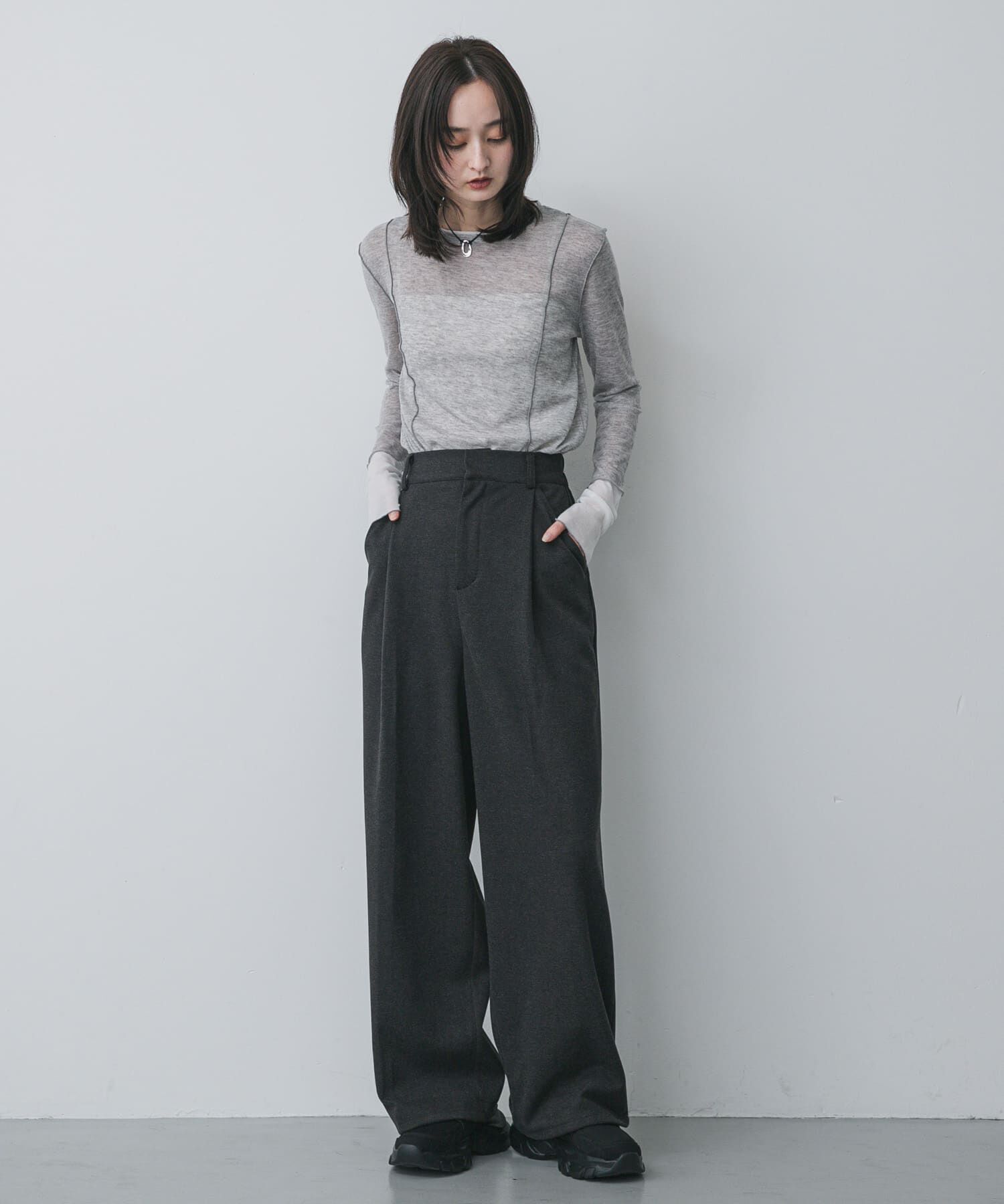 SENSE OF PLACE by URBAN RESEARCH「レイヤードメローTシャツ」|Tシャツ・カットソー|