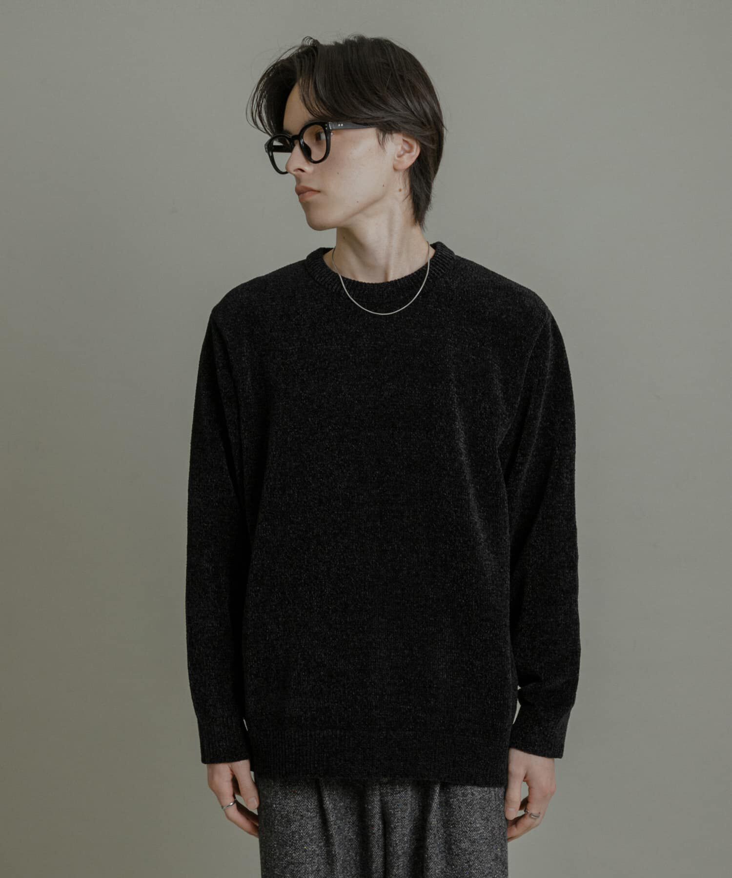 SENSE OF PLACE by URBAN RESEARCH「『洗濯可』モールニットプルオーバー」|ニット・セーター|