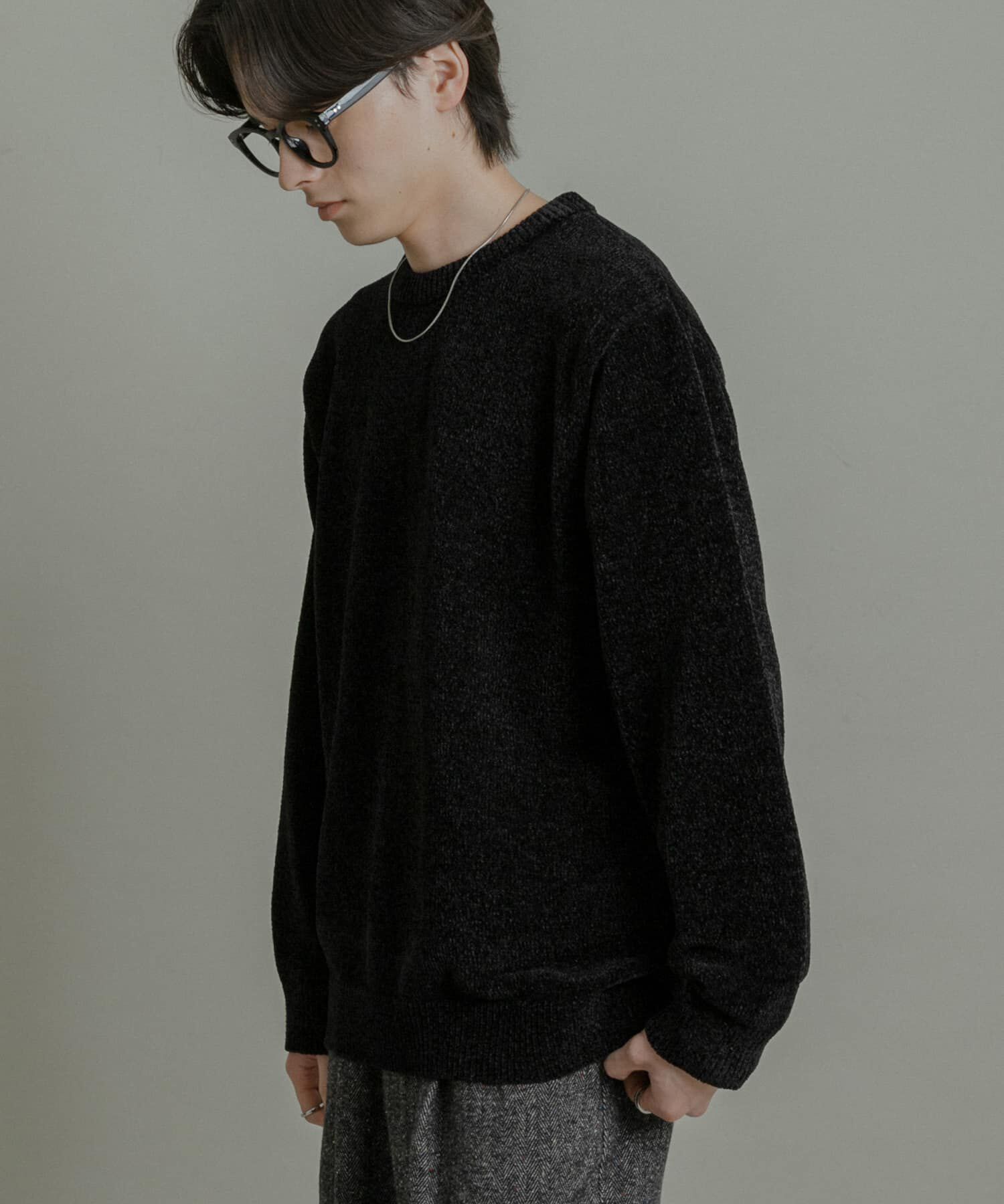 SENSE OF PLACE by URBAN RESEARCH「『洗濯可』モールニットプルオーバー」|ニット・セーター|