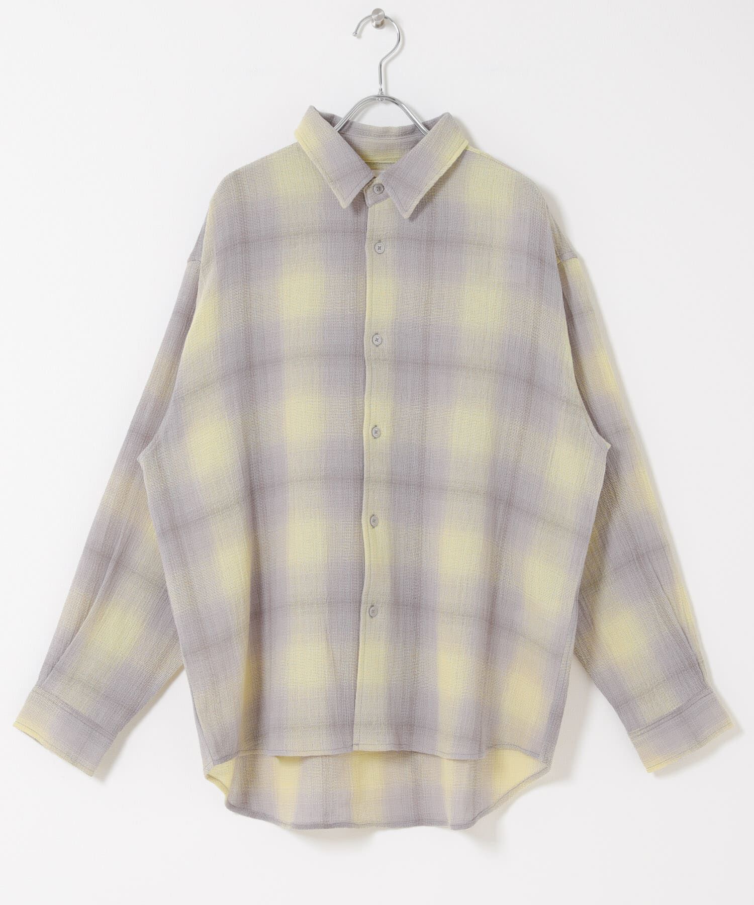 SENSE OF PLACE by URBAN RESEARCH「オンブレーチェックレギュラーカラーシャツ」|シャツ・ブラウス|