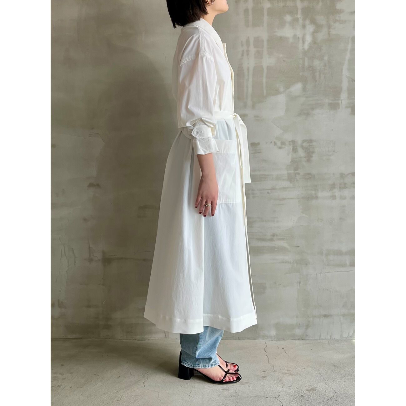 HELIOPOLE「HELIOPOLE ATHLEISURE SHEER CORT」|トレンチコート|