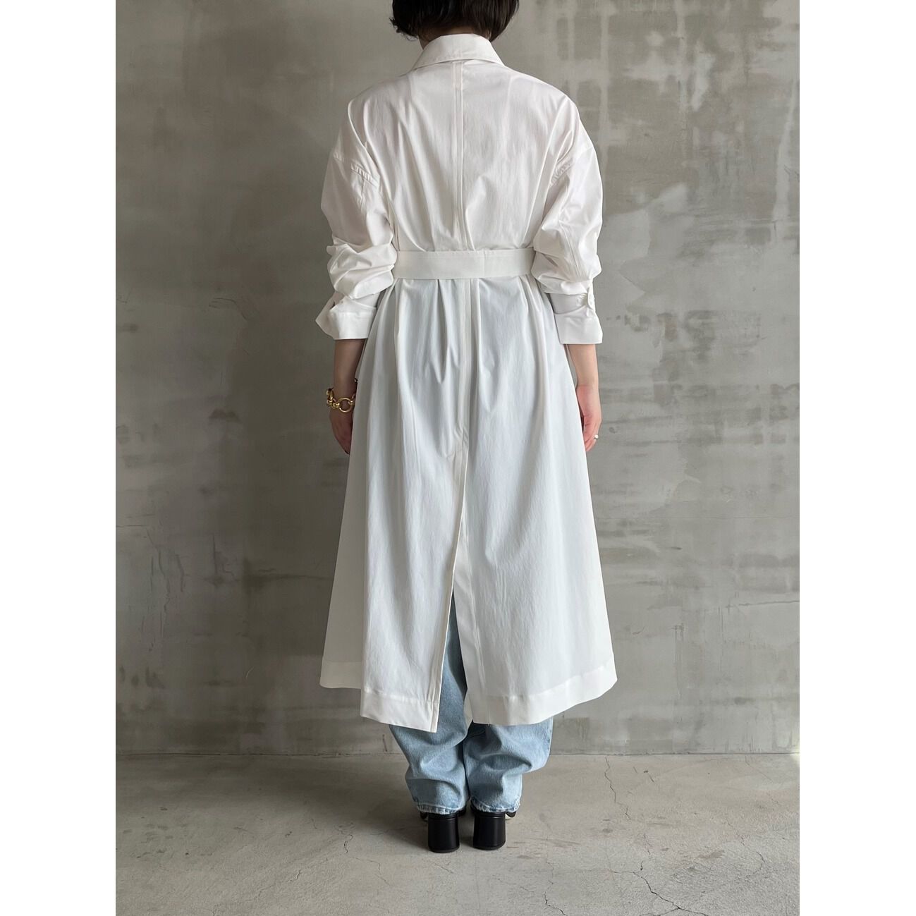 HELIOPOLE「HELIOPOLE ATHLEISURE SHEER CORT」|トレンチコート|