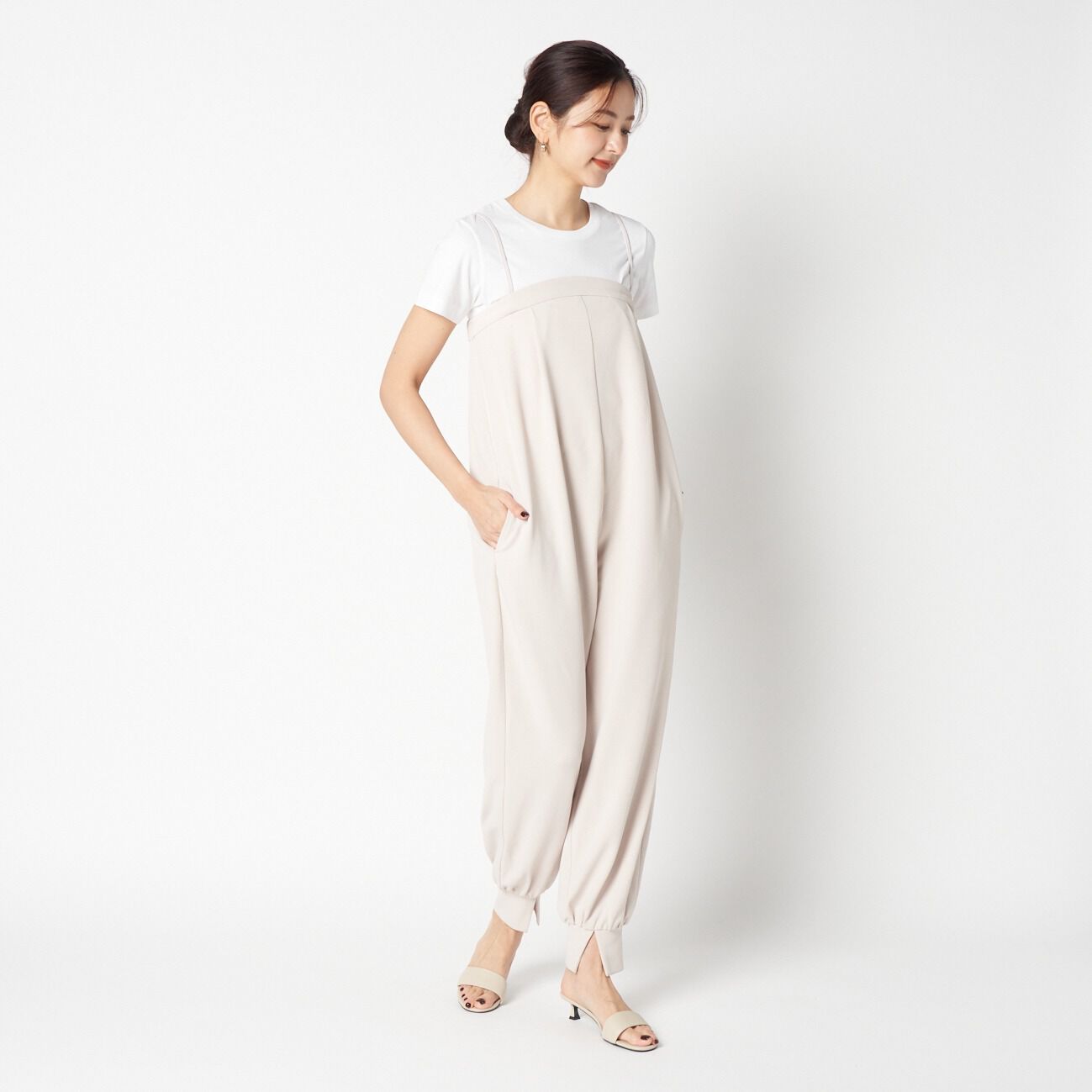 HELIOPOLE「HELIOPOLE JUMP SUITS(JERSEY)」|チノ|