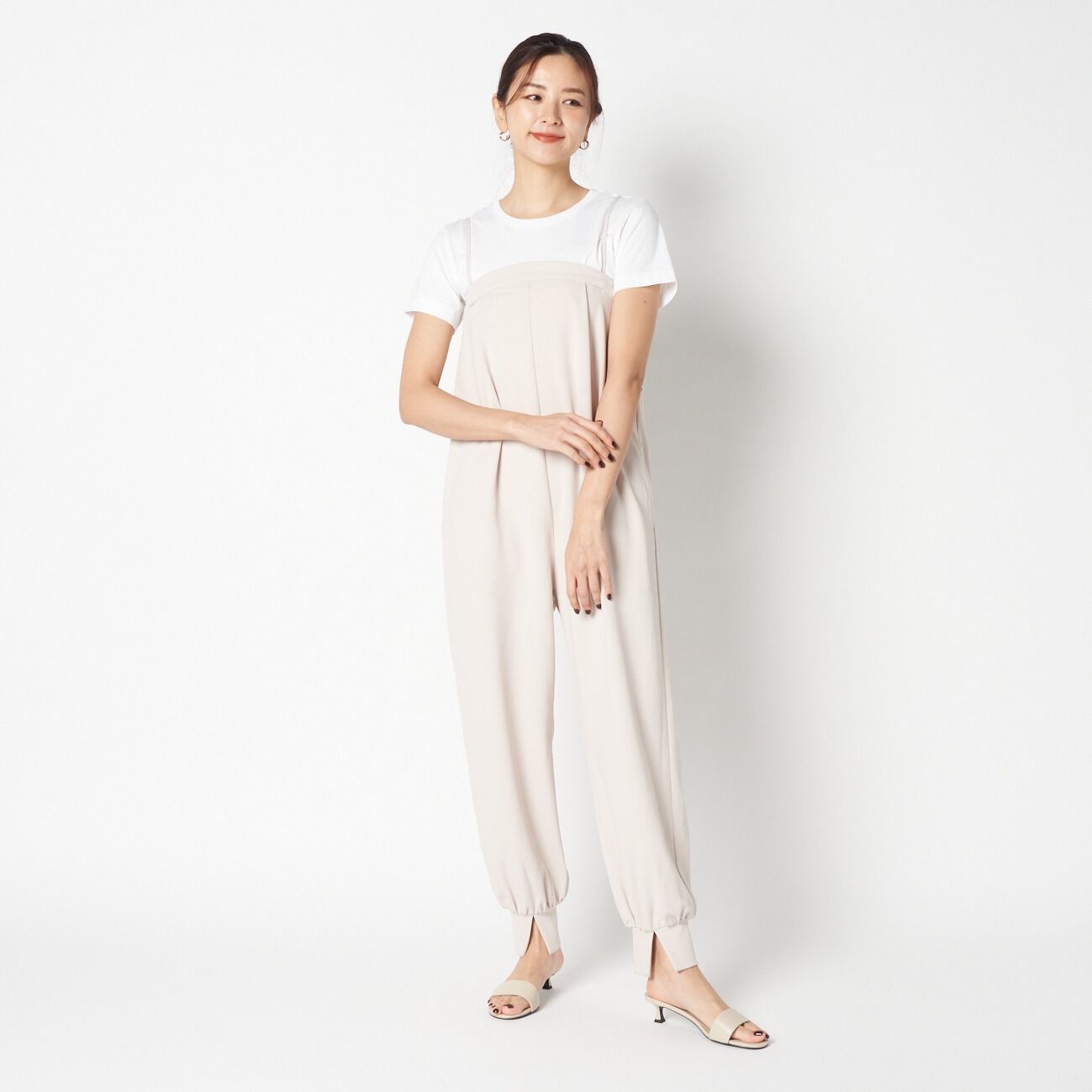 HELIOPOLE「HELIOPOLE JUMP SUITS(JERSEY)」|チノ|