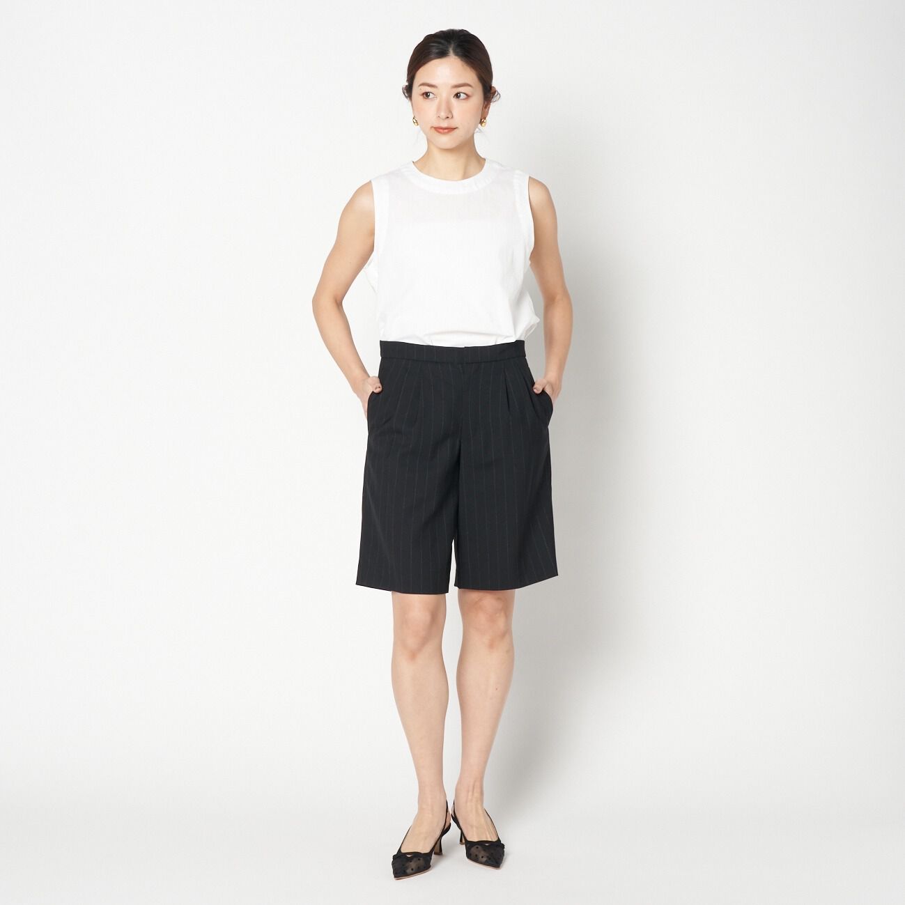  「Couture d' Adam STRIPE SHORT PANTS」|チノ|