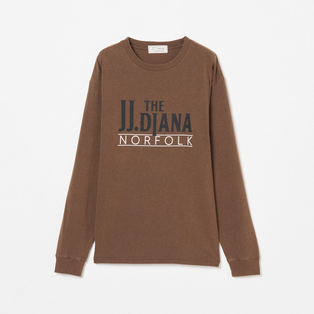  「J.J.Mercer JJ. DIANA LONG SLEEVE T-SHIRTS」|Tシャツ・カットソー|ブラウン