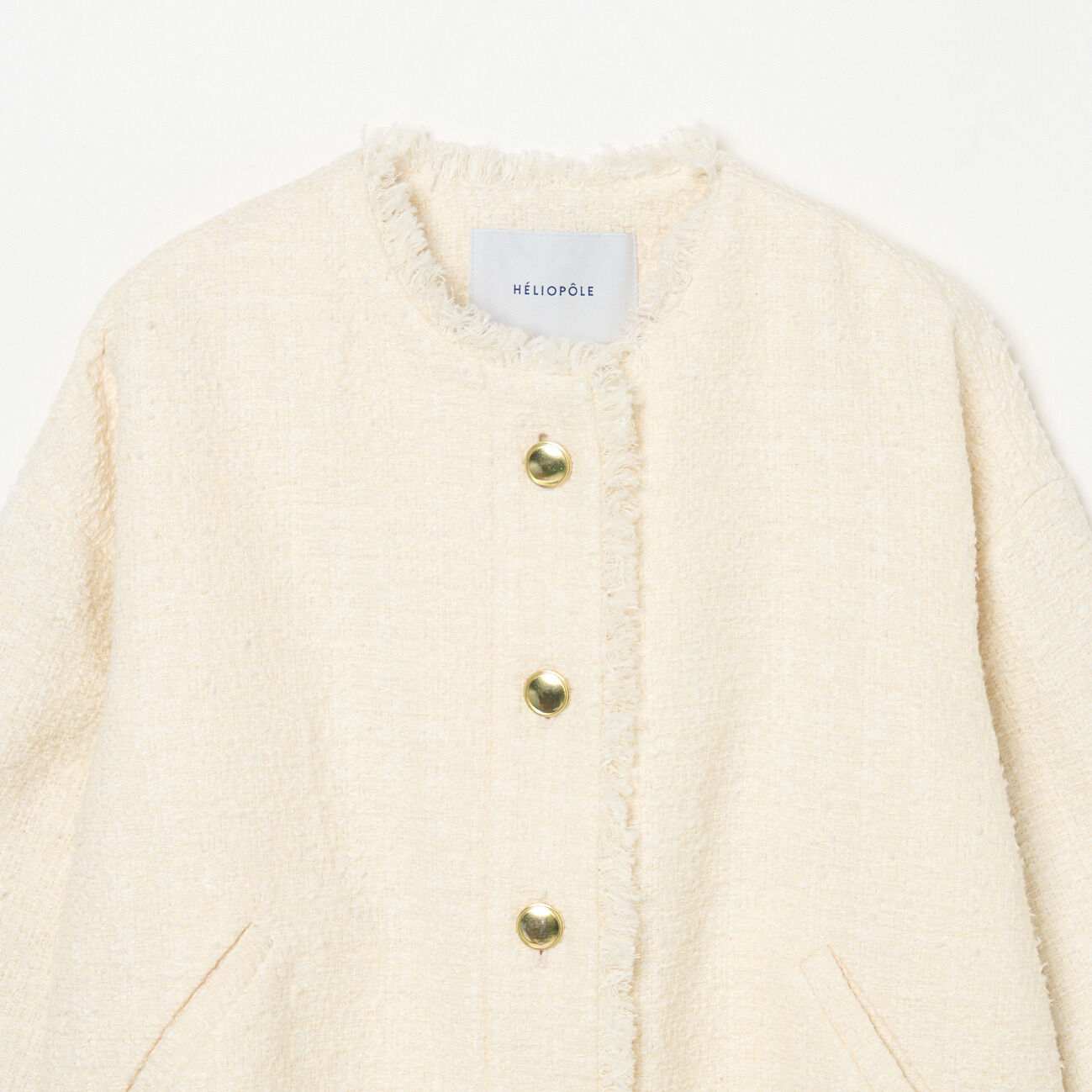 HELIOPOLE「HELIOPOLE TWEED BLOUSON」|ブルゾン・スタジャン|
