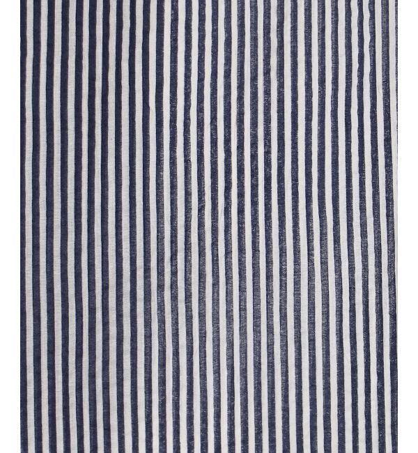 le.coeur blanc「ストライプフリルカラーブラウス」|シャツ・ブラウス|