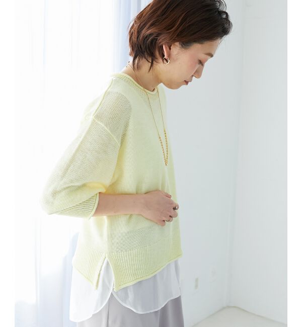 le.coeur blanc「レイヤードタンク」|タンクトップ|