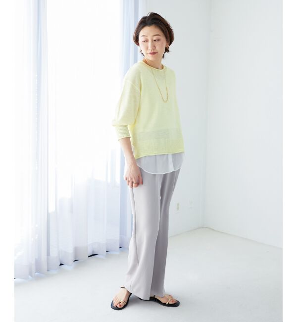 le.coeur blanc「レイヤードタンク」|タンクトップ|