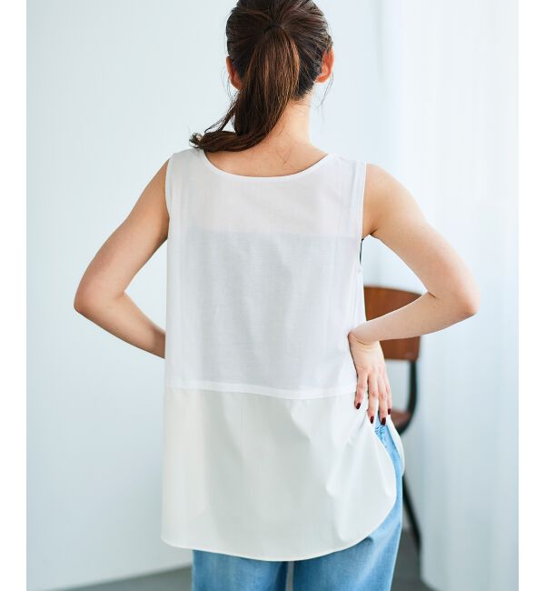 le.coeur blanc「レイヤードタンク」|タンクトップ|