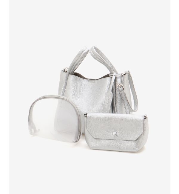  「3setソフトレザー調バッグ」|トートバッグ|