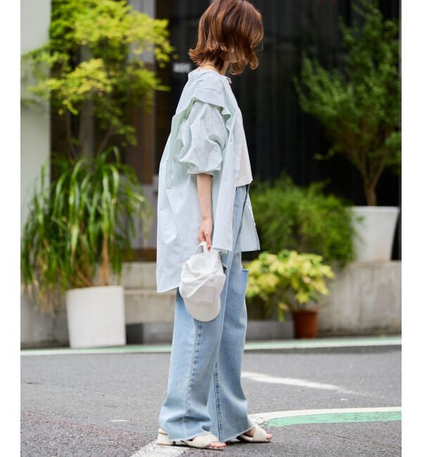 MAJESTICLEGON「2way肩あきレディシャツ」|シャツ・ブラウス|