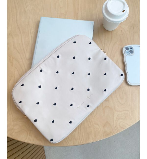  「manyハートPCケース」|ポーチ|