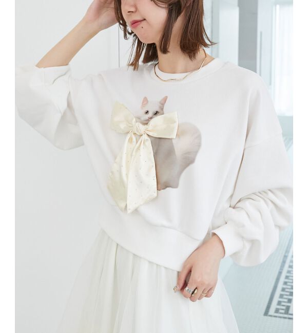  「Lady catスウェット」|スウェット・ジャージ|