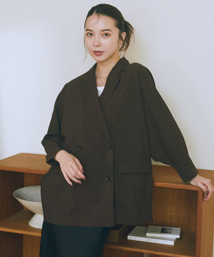 earth music&ecology「シアードルマンジャケット」|テーラードジャケット|