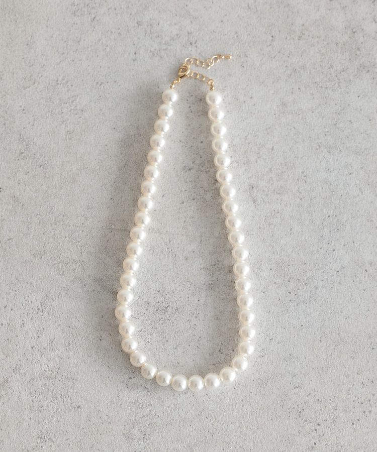 earth music&ecology「パールショートネックレス」|ネックレス|