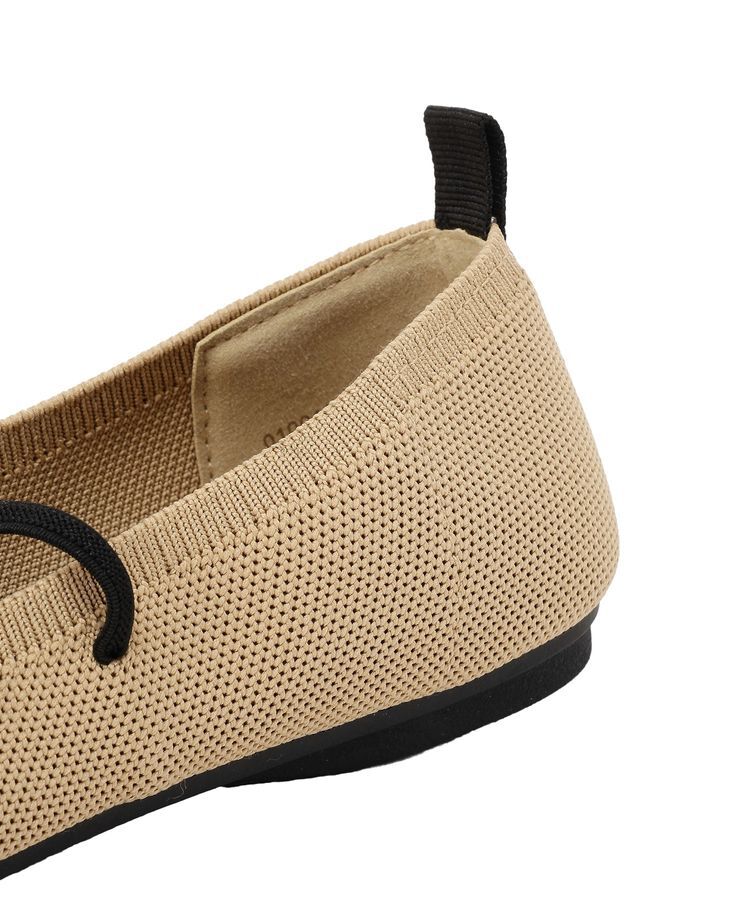 earth music&ecology「レースアップニットバレーシューズ」|パンプス|