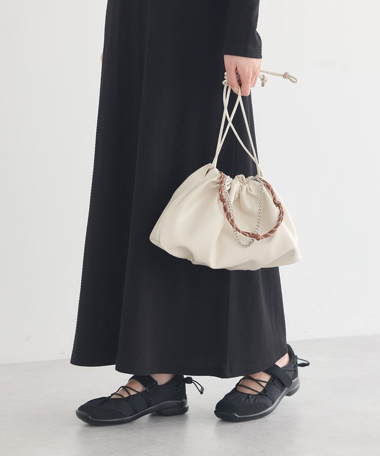 earth music&ecology「マルチWAY巾着バッグ」|ハンドバッグ|