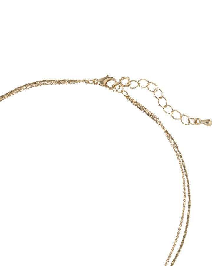 earth music&ecology「レター2連ネックレス」|ネックレス|